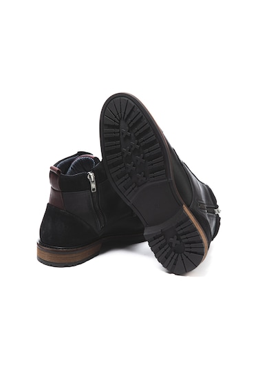 Bot Erkek 1041 020 Wk-john May Orkut Suede Black Siyah