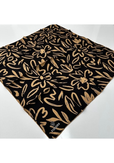Vissona Twill İpek Eşarp Ipk6203-31687 Çok Renkli