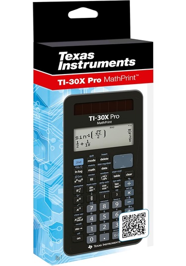 Texas Instruments Tı-30x Pro Mathprint Hesap Makinesi Siyah
