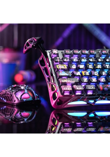 Gravastar Mercury V75 Pro He Hall Effect Manyetik Switch Gaming Klavye, Hot-swappable, Rapid Trigger