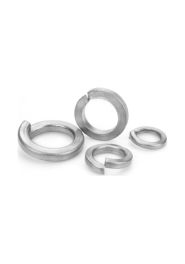 Titanyum Yay Yıkayıcı Conta Bisiklet Refit M4 M5 M6 M8 M10 M12 M14 M16 M18 M20 M22 M24 M27 M30 M16 1pcs