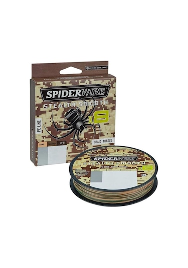 Spider Wire Stealth Smooth8 X8 Pe Braid 300m Camo Örgü İp 0.11mm