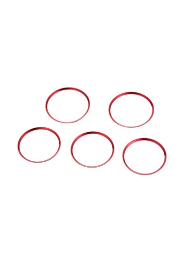 Suofeng Mercedes A/b/gla/cla 2012-2016 İç Mekan Akrilik Klima Havuz Çevresi Dekoratif Çerçeve, Kırmızı Renk, 5 Adet Seti