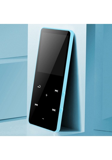 Xindoker 1.8 İnç Dokunmatik Ekranlı Bluetooth Mp3/mp4 Çalar - 16gb Mavi, Ses Kaydı/fm Radyo/dış Hoparlör, Kaliteli Ses, Hafıza Genişletilebilir