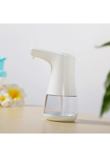 Kangvka Otomatik Sabun Dağıtıcı, Ir Sensörlü, 5 Seviye Ayarlanabilir, Ipx4 Su Geçirmez, 360ml, Beyaz Ym-207 Beyaz