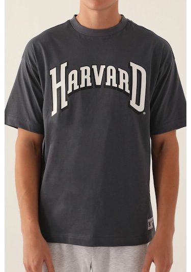 Harvard Cool Antrasit Erkek T-shirt 5274-42858 Antrasit