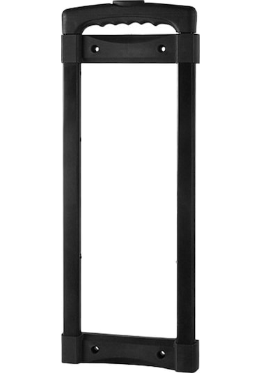 Homyl Yedek Seyahat Bagajı Uzatılabilir Sap Siyah Profesyonel Siyah