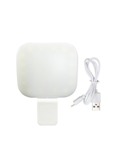 Trendooze Homyl Video Konferans Kaydı Beyaz Telefon, Vlog İçin Uygun