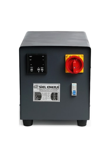 Siel Enerji 3.5 Kva Monofaze Servo Kontrollü Tam Otomatik Voltaj Regülatörü 1f/1f 140/250 V