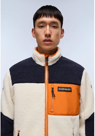 Napapijri Yupik Fz 3 Erkek Tam Fermuarlı Polar-30439 Lacivert