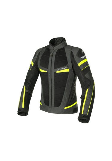 Clover Rainjet-2 Wp Korumalı Motosiklet Montu Koyu Gri