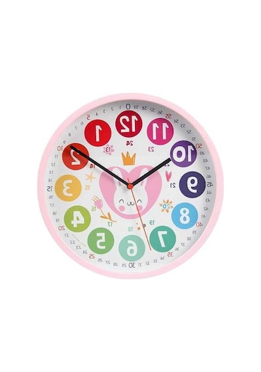 Pazly Zamanı Tavşan06 Tavşan06 Suntek Söyleme Saati Oyun Öğretim Duvar 10 Ss Çok Renkli