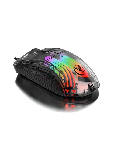 Springsun "profesyonel Oyun Faresi: 12800 Dpı, 7 Programlanabilir Tuş, Rgb Aydınlatma, Ergonomik Tasarım" 001