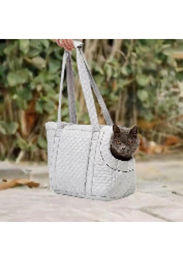 Suntek Kediler Için Evcil Hayvan Taşıyıcısı Büyük Gri