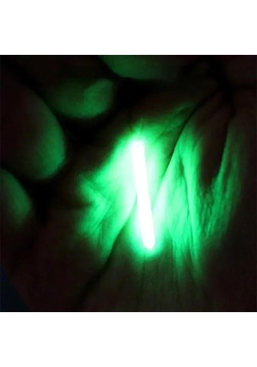 Valkyrie 50 Adet Kutulu Extra Aparatlı Fosfor Fitili - 39x4,5mm Xxl Boy - Glow Sticks - Yem İçi, Olta Ucu, Şamanda
