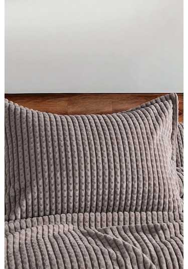 Mila Battaniye Seti Çift Kişilik Vizon Vizon