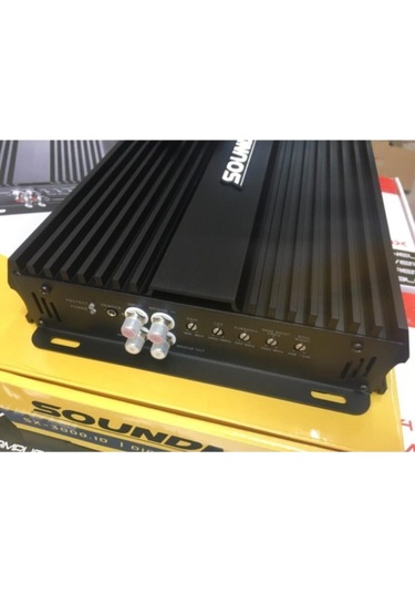 Soundmax Sx-3000.1d Mono Amfi 10.000 Watt Bas Kontrol Aparatlı Sx