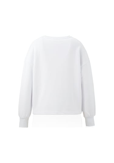 Gsstore Galatasaray Kadın Sweatshirt K241181 Beyaz