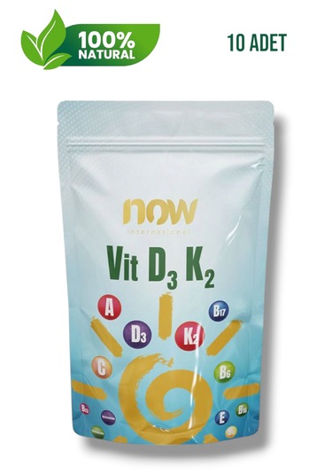 Vit D3 K2 Vitamin Destek Transdermal Bant 10 Adet