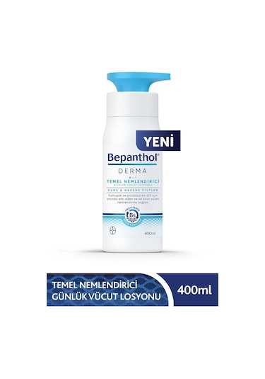 Bepanthol Derma Temel Nemlendirici Günlük Vücut Losyonu 400 ML