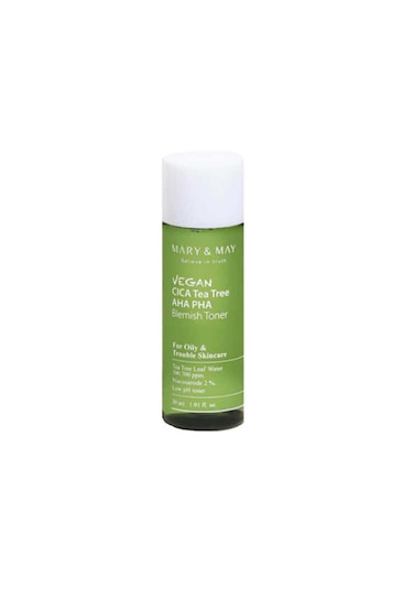 Mary & May Vegan Cica Tea Tree Aha-Pha Blemish Toner 30 ML