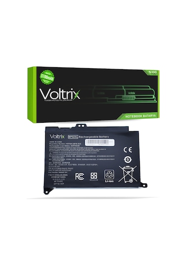 Hp Bp02xl Uyumlu Notebook Batarya - Pil 5100mah