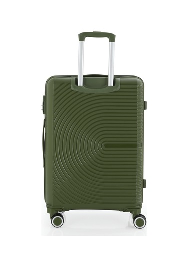 Mçs Polipropilen 3lü Valiz Seti Orta & Kabin & Makyaj V374 S24sy1000080-set 0001 Haki