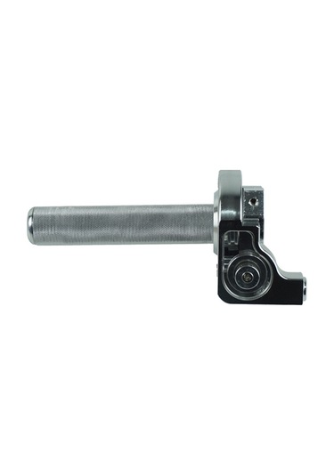 Motosiklet Off-road Araç Modifiye Cnc Kolu Gaz Kelebeği Kelepçesi El Kavrama Büyük Tork Yağ Görsel Gaz Kelebeği Hızlandırıcı Gümüş Gümüş