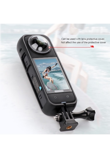 Insta360 X4 Pc İçin Pc Lens Kapağı Korumalı Plastik Koruyucu Çerçeve Siyah Diğer Çok Renkli