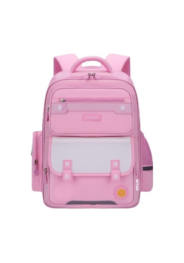 Okula Dönüş Büyük Kapasiteli Sırt Çantası Xsunuw Pembe
