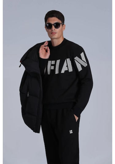 Lufian Todillo Erkek Sweatshirt - Siyah Lufian Todillo Erkek Sweatshirt - Siyah