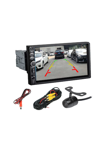 Kıngwın İnce Kasa Ayarlanabilir Double Teyp Hd 7 İnc+kamera