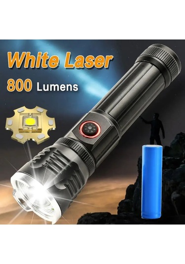 Gold Orıon Alüminyum Led Fener Or-2304-tg Siyah