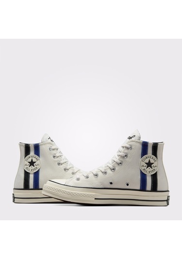 Chuck 70 Archival Stripes Unisex Beyaz Sneaker Beyaz