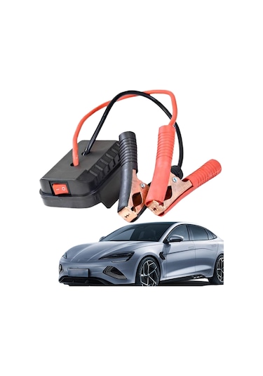 Yunboo Kışlık Araba Acil Başlatma Gücü - Çift Usb Multifonksiyonlu Li-pil Başlatıcı Siyah Çanta