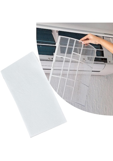 Homyl 10 Klima Çıkış Filtresi Örgü Dokunmamış Kumaş Beyaz
