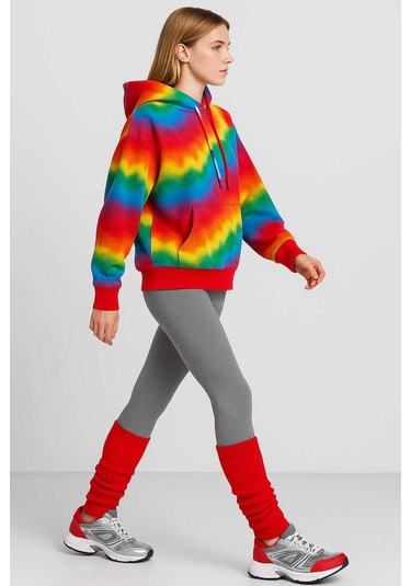 Basic Kalın Pamuk İçerikli Tozluk Kırmızı