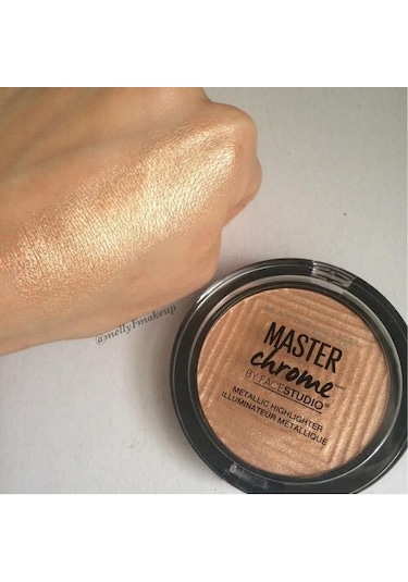 Maybelline New York Master Chrome Highlighter Metalik Aydınlatıcı 100 Gold