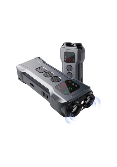 Willowhaven Yeni Anti-havlatma Cihazı Çift Başlı Ses Dalgası Teknolojisi Siyah Renk Etkili Köpek Kovucu