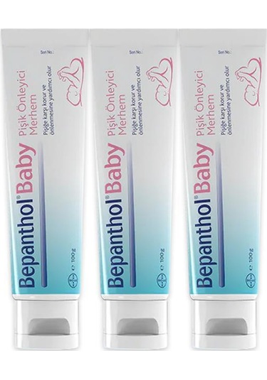 Bepanthol Baby Pişik Önleyici Merhem 3 x 30 Gr
