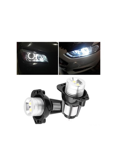 Yaozixa Bmw E90 05-08 İçin 12w Led Far, 6000k Beyaz Işık, Yüksek Parlaklık, Su Geçirmez, Direk Değişim