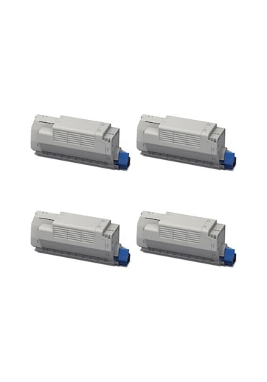 Web Toner Wt-mc760-set, Oki Mc760 Mc770 26k 4 Renk Cmyk Set Uyumlu Toner