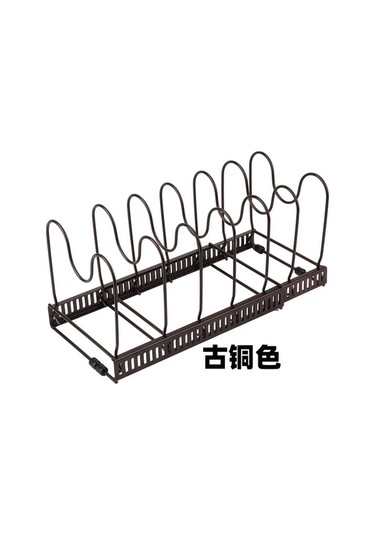 Dancemonkey 3 Katmanlı Ayarlanabilir Geri Çekilebilir Dövme Demir Tencere Kapağı, Raf Depolama Diğer