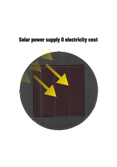 Silindir Çatlak Güneş Enerjili Çim Lambası Lı Sokak Gece Lam Çok Renkli