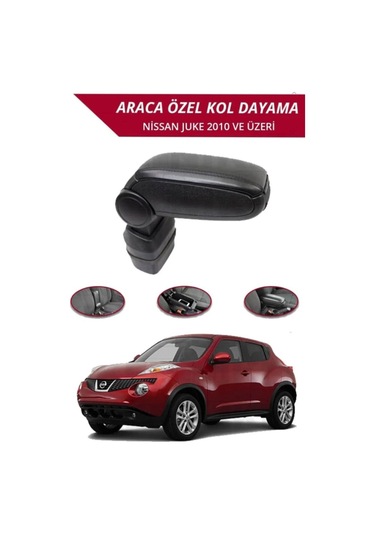 Nissan Juke 2010 Ve Üzeri Araca Özel Kol Dayama Kolçak Vidasız Montaj