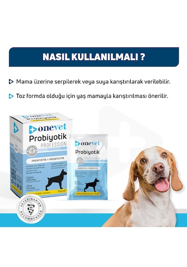 Onevet Probiyotik Saşe 7x1 Gr Köpek