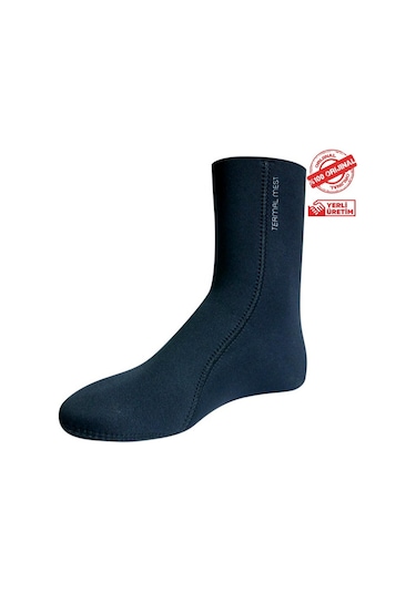 Termal Mest Çorap- Mes Abdest Çorabı Siyah