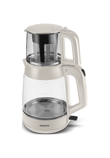 Karaca Glass Tea Xl 2 In 1 Cam Su Isıtıcı & Çay Makinesi