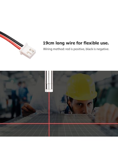 Qianfan 650nm 250mw Kırmızı Lazer Hattı Bulucu Lazer Kafası Cnc