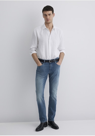 Mavi - Marcus Lux Black Puslu İndigo Mavisi Jean Pantolon 0035189560 Mavi